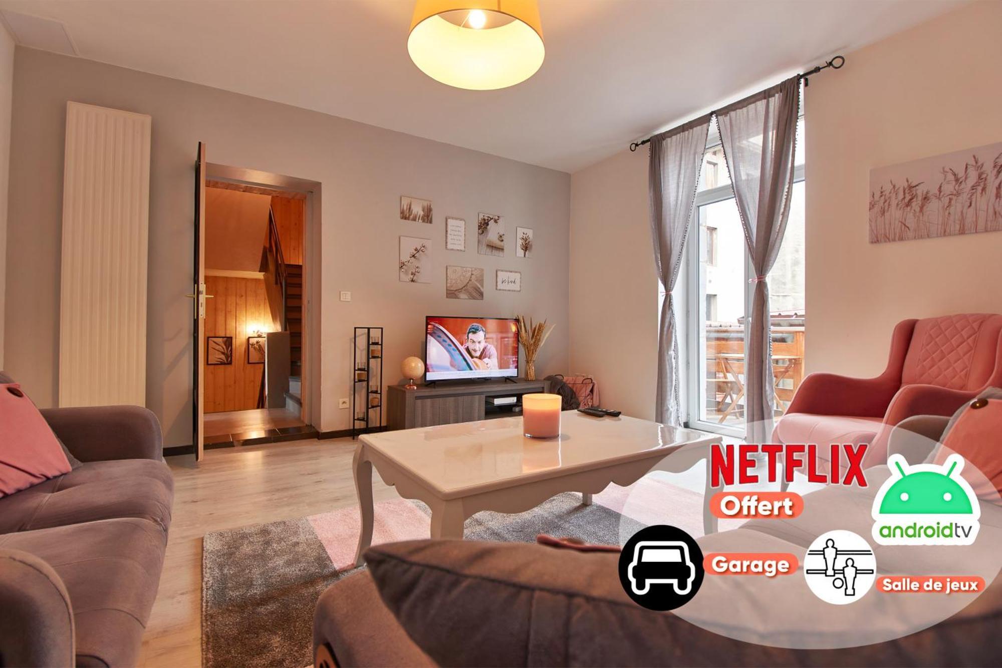סן-קלוד Maison Lamartine - Plein Centre-Ville Avec Garage & Jeux מראה חיצוני תמונה